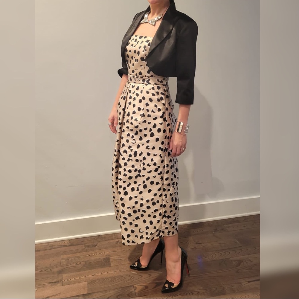 C/MEO Collective Culotte Jumpsuit, size S. Super Chic, great print
